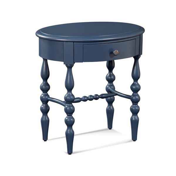 Rodanthe Accent Table - Shipyard Blue | Coastal Style Nightstand