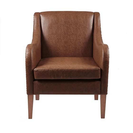 Faux Leather Accent Chair - Stylish & Comfortable Living Room Furniture