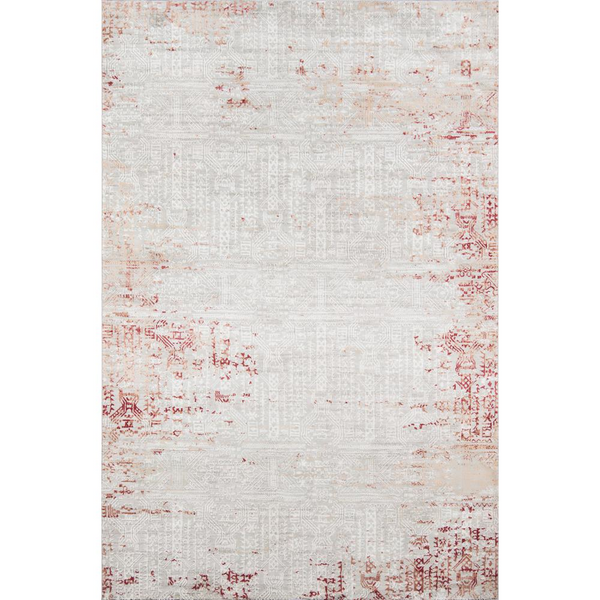 Traditional Rectangle Area Rug, Red, 5'1" X 7'7" - Elegant and Durable