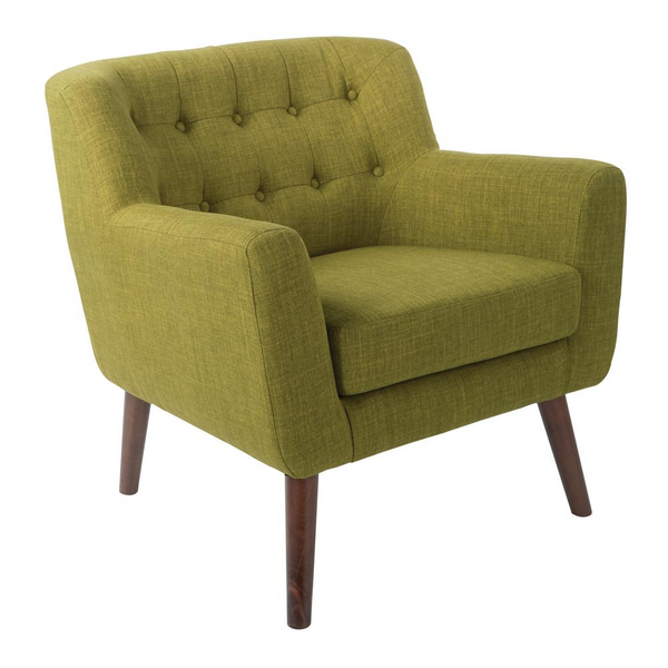 Green Mid Century Lounge Chair