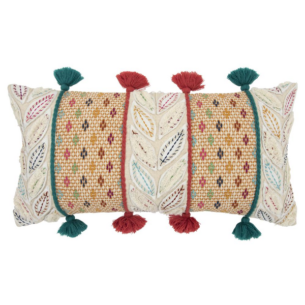 Colorful Contemporary Accent Pillow