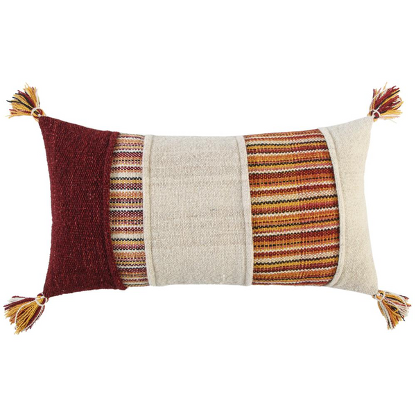 Bohemian Tasseled Pillow