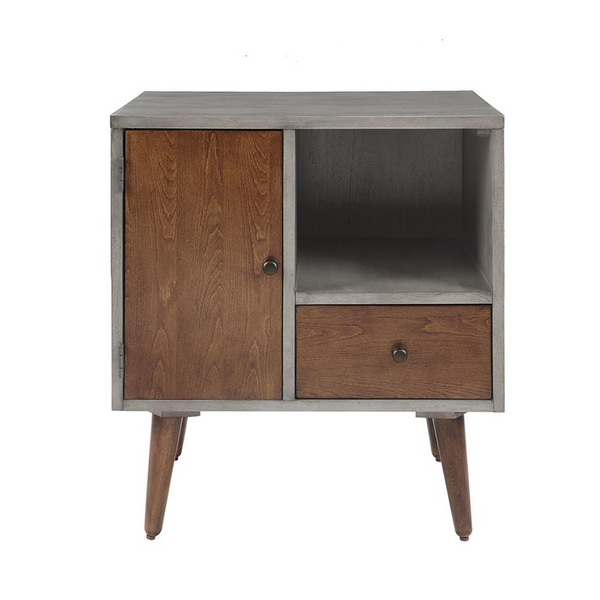 INK+IVY Stinson Storage Nightstand | Mid-Century Modern Design