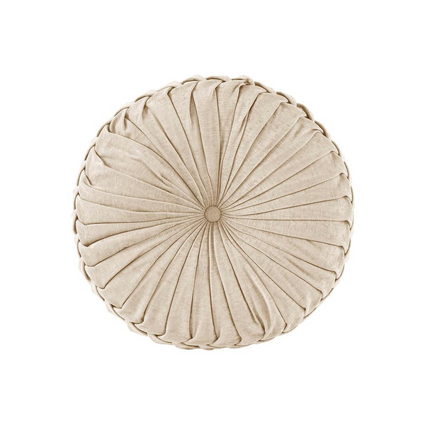 Poly Chenille Round Floor Pillow Cushion - Soft and Stylish