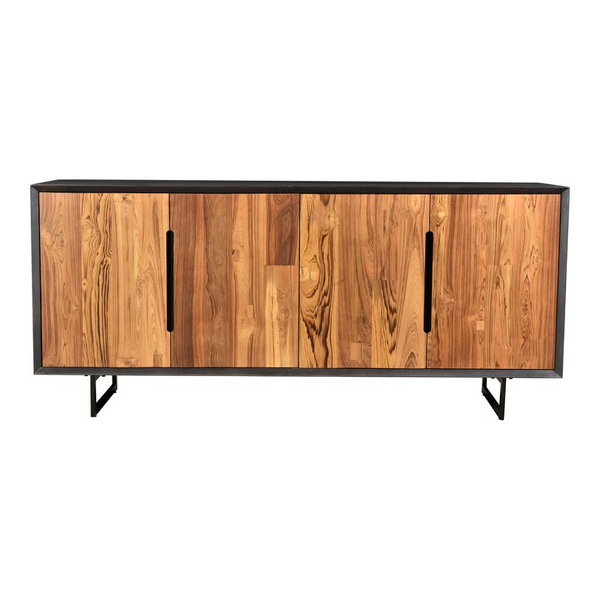 Vienna Sideboard - Contemporary Solid Reclaimed Teak Storage