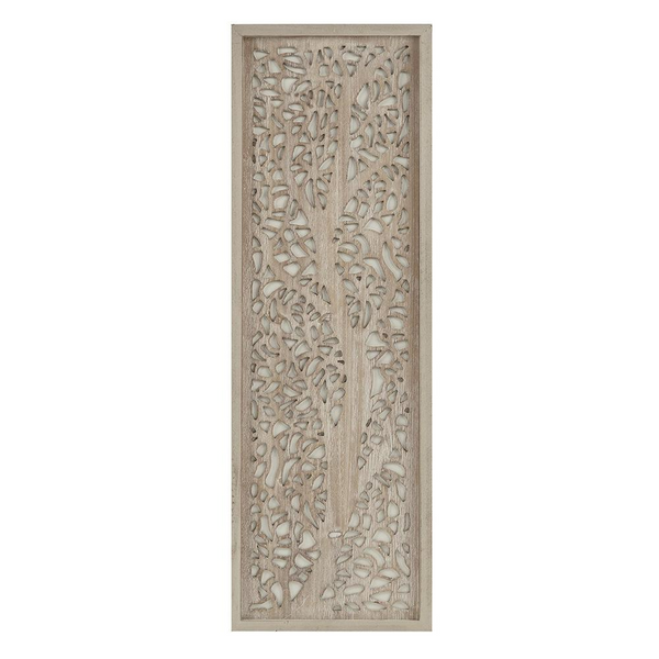 Laser Cut Tree Framed Panel Wall Decor - Rustic and Stylish Botanical Design