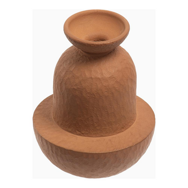 Pata Decorative Vessel | Handmade Clay Art from Peru