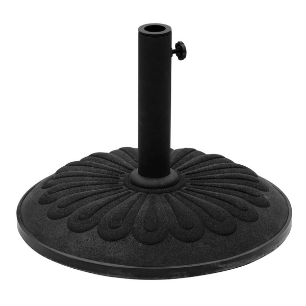 Resin Sunflower Umbrella Stand - Decorative and Functional Outdoor Décor