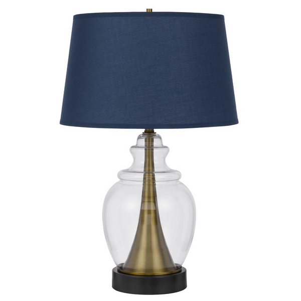 Cupola Glass/Metal Table Lamp - Stylish and Elegant Lighting for Your Home