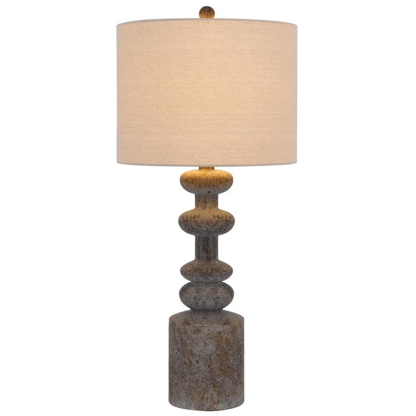 Blackfoot Resin Table Lamp - Set of 2 | Modern Faux Stone Finish