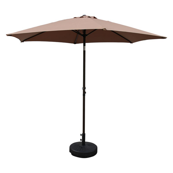 St. Kitts Aluminum 9-foot Patio Umbrella, Khaki - Add Shade and Style to Your Patio