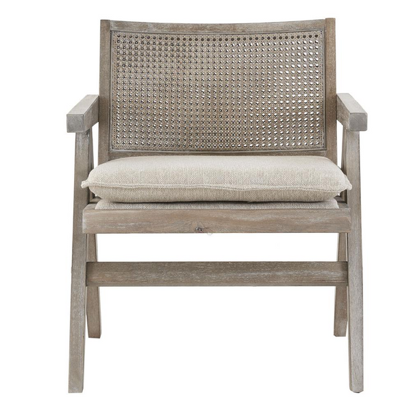 INK+IVY Ventura Accent Chair | Organic Appeal with Rustic Flair