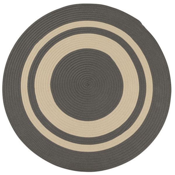 Coronado Round - Grey 5' Round | Indoor/Outdoor Rug