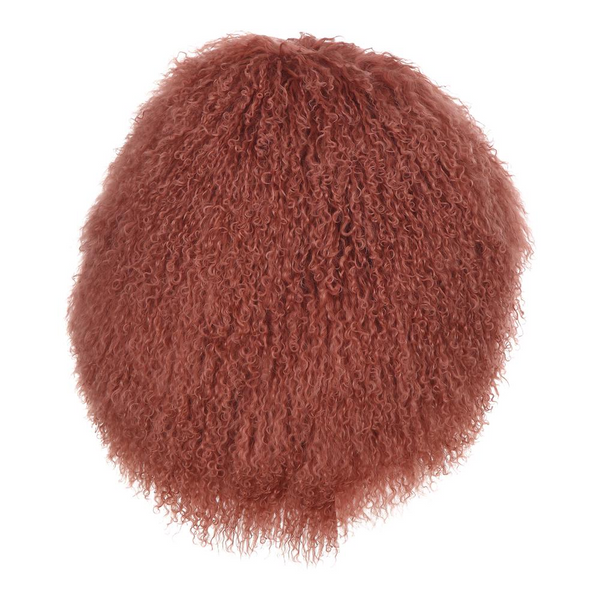 Dome Pillow - Luxuriously Soft Lamb Fur Throw Pillow