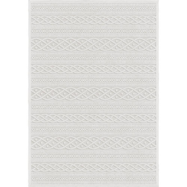 Orian Boucle Indoor/Outdoor Jenna Natural Area Rug (7'9" x 10'10")