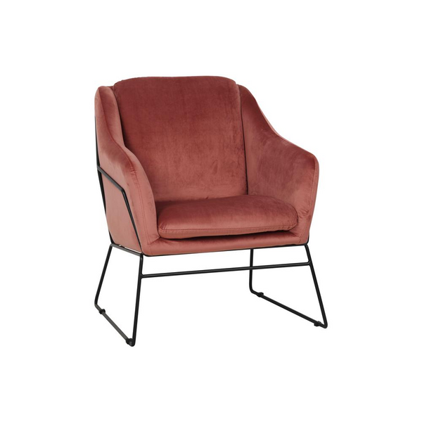 Harmony Velvet Accent Armchair