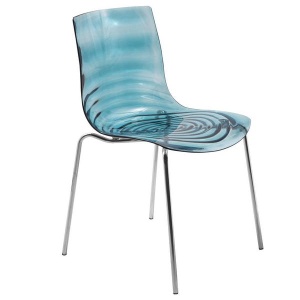 Astor Water Ripple Design Dining Chair – Modern & Elegant Seating