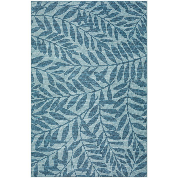 Indoor/Outdoor Sedona SN5 Denim Washable 5' x 7'6" Rug