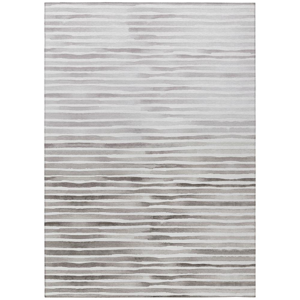 Indoor/Outdoor Surfside ASR38 Gray Washable 10' x 14' Rug