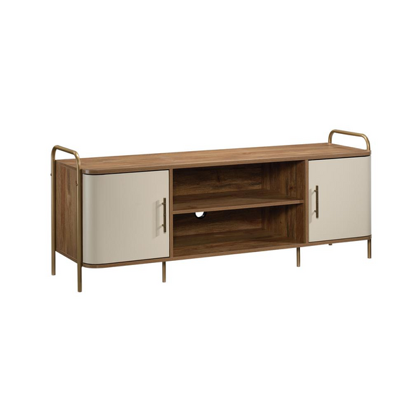 Coral Cape Entertainment Credenza - Stylish TV Stand for Up to 60" TV | Sindoori Mango Finish