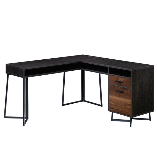 Canton Lane L Desk Gw - Stylish & Functional L-Shaped Home Office Furniture