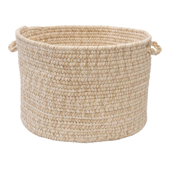 Tremont- Natural 18"x12" Utility Basket | Practical Braided Storage