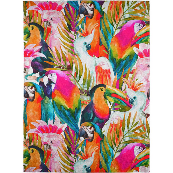 Indoor/Outdoor Tropics TC5 Confetti Washable 10' x 14' Rug