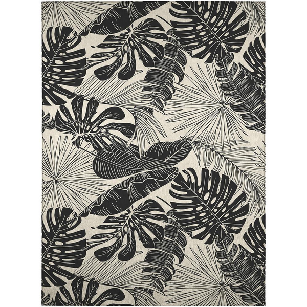 Indoor/Outdoor Tropics TC16 Eclipse Washable Rug - Create a Tropical Oasis in Your Space