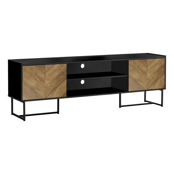 Stylish 72 Inch TV Stand - Console Media Entertainment Center with Storage Cabinet