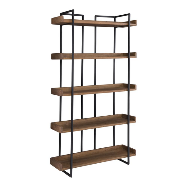 Vancouver Bookshelf Small - Sleek Contemporary 5-Level Shelf