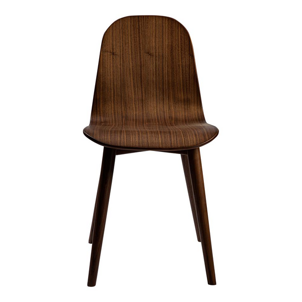 Lissi Dining Chair - Elegant Mid-Century Design in Walnut, Oak & Rubberwood