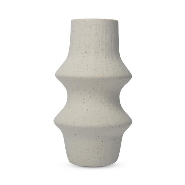 Lacy Vase White - Ceramic Vase for Elegant Home Decor