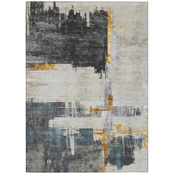 Chantille ACN624 Gray 5' x 7'6" Area Rug - Modern & Versatile Indoor/Outdoor Rug