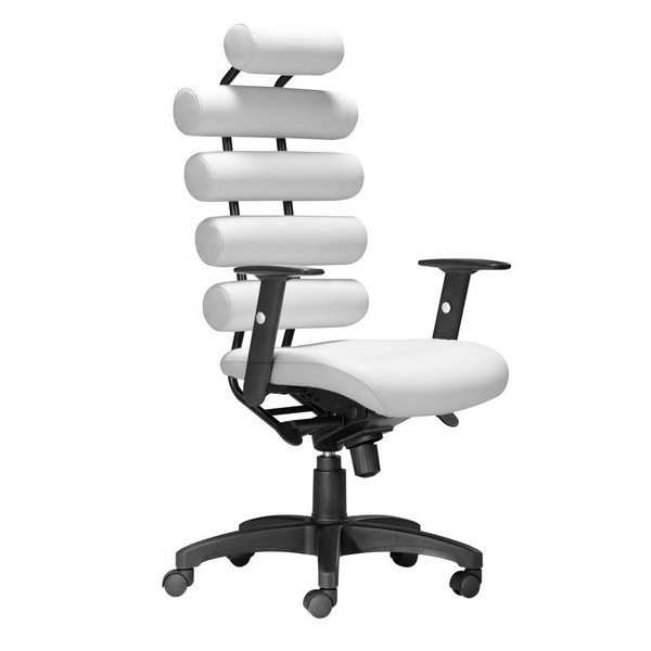 Unico Office Chair White - Ergonomic, Adjustable & Stylish Seating Solution