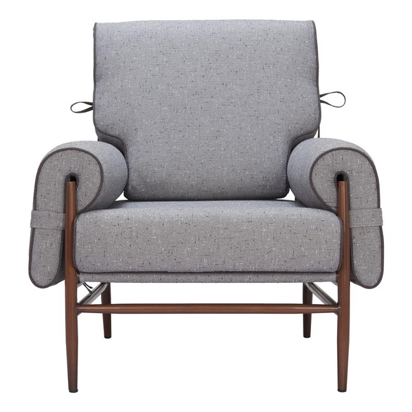 Klem Accent Chair Gray - Modern & Comfortable Seating for Any Room