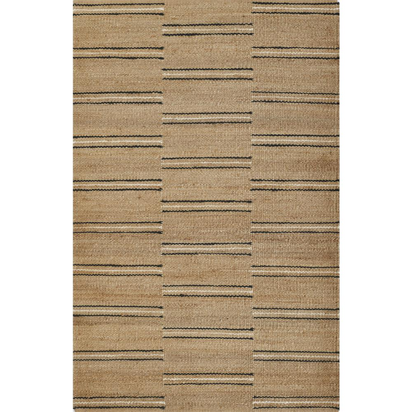 Contemporary Rectangle Area Rug - Natural 9' X 12' | Erin Gates Crescent Collection