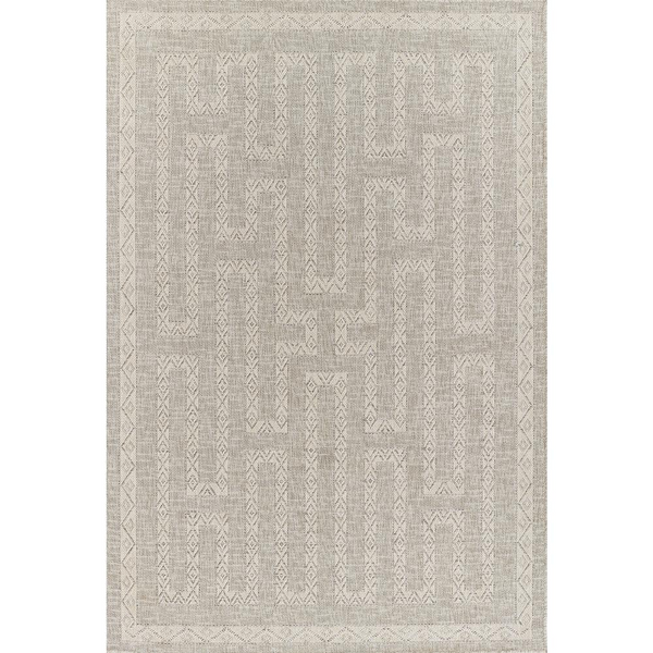 Transitional Rectangle Area Rug, Grey, 8' X 10' - Practical and Versatile Rug Styles