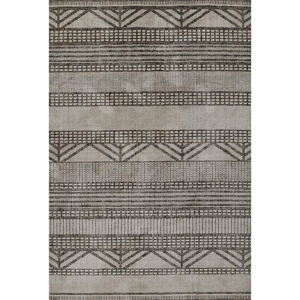 Contemporary Rectangle Area Rug, Sand, 9'3" X 12'6" - Modern Art for Your Floor