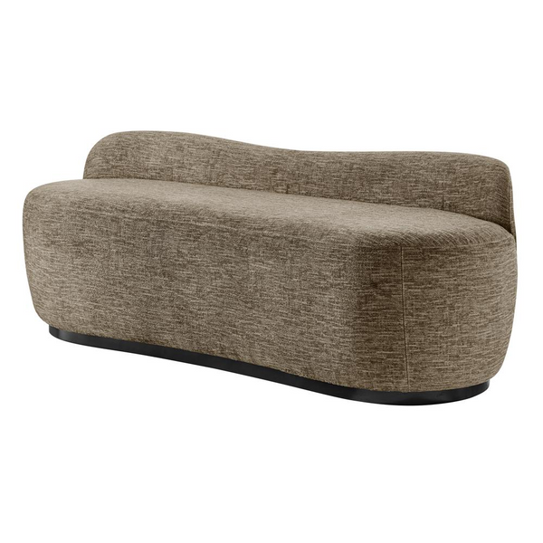 Mandy Fabric Bench - Modern Styling for Your Space | Available in Pasadena Taupe and Beige