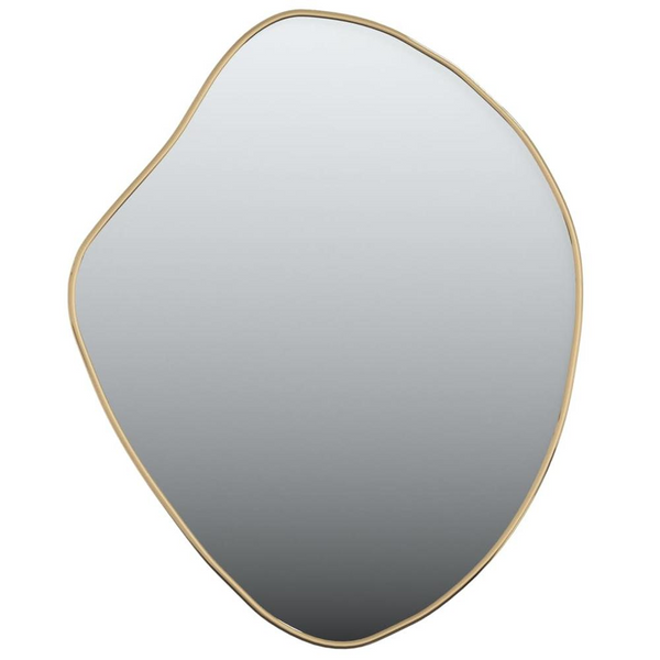 Elegant Wall Mirror Gold 23.6"x19.7" - Premium Quality, Minimalist Design