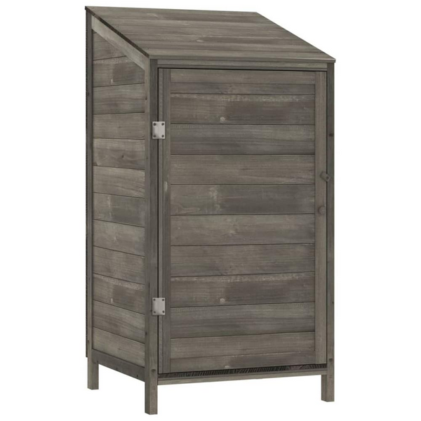 Durable Garden Shed Anthracite 21.7"x20.5"x44.1" - Solid Wood Fir for Outdoor Storage