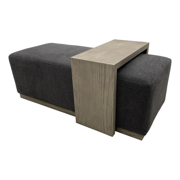 Luxurious Bench/Cocktail Ottoman with Movable Table - Modern Design & Superior Craftsmanship