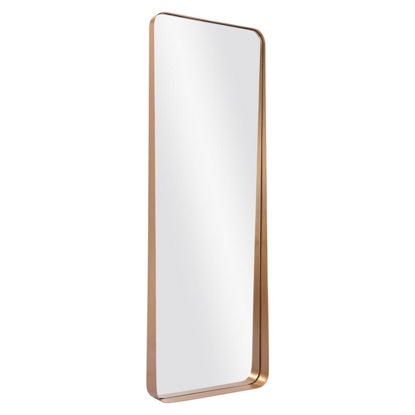 Riga Mirror Gold - Contemporary Floor Mirror for Elegant Spaces