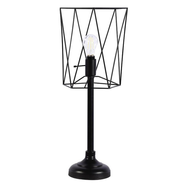 Mayfield Metal Slender Torch Table Lamp Black