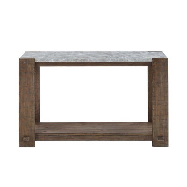 Libby Sintered Stone Sofa Table - Elegant & Durable Design for Modern Living