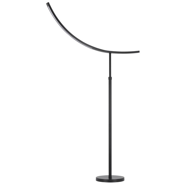 17W, 3K, 1200 Lumen Metal Integrated LED Adjustable Floor Lamp