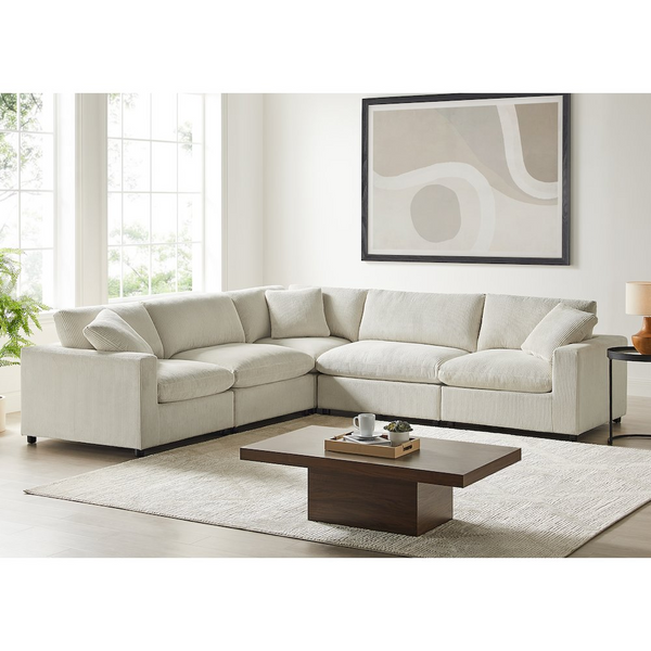 Casella Modular 5-Piece Sectional - Ultimate Comfort & Versatility for Your Home