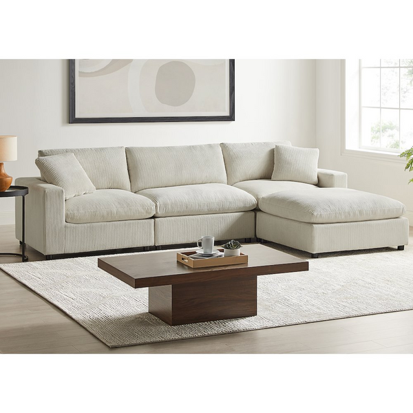 Casella Modular 4-Piece XL Chofa Sectional - Ultimate Comfort & Versatility for Your Home