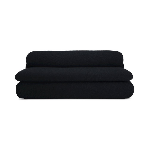 Scout Sofa Black - Retro-Inspired Elegance & Modern Comfort