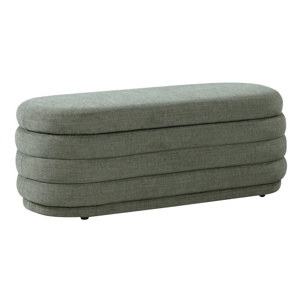 Clifford Storage Bench – Chic Glamour Deco Style, Plush Tufted Design, Soft-Close Hinged Top